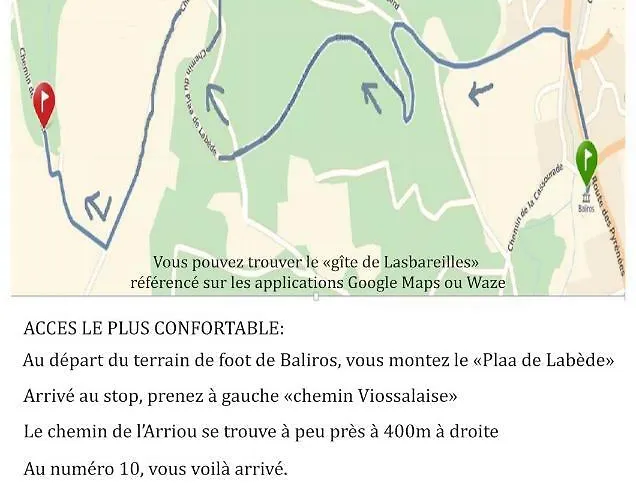 Сasa de vacaciones De Lasbareilles Narcastet